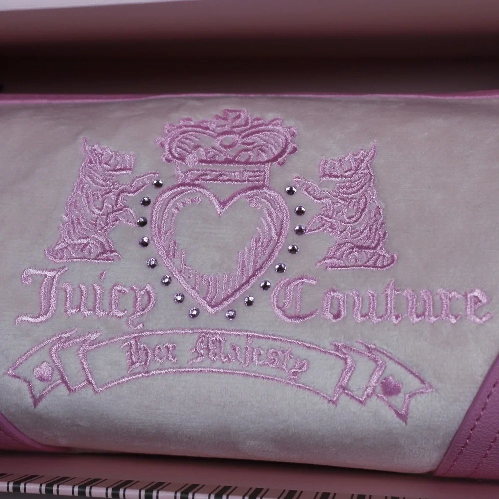 Juicy Couture Heritage Barrel Bag‎ Set – Pink Y2K Cylindrical Bag (New in Box)
